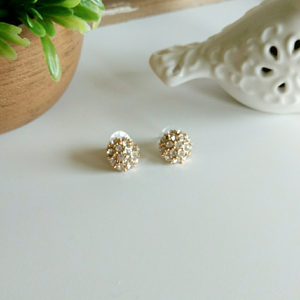 🌸 Rhinestone Cluster Earrings🌸